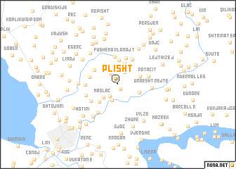 map of Plisht