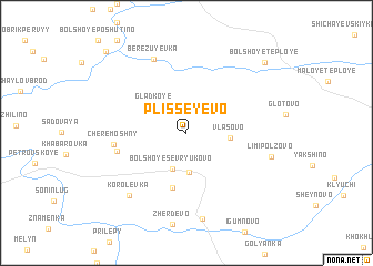 map of Plisseyevo