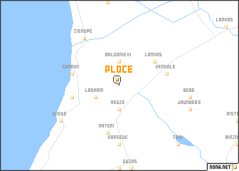 map of Ploce