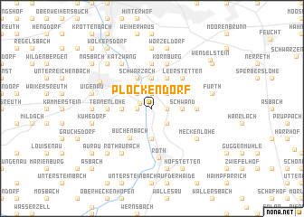map of Plöckendorf