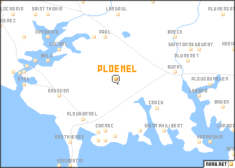 map of Ploemel