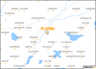 map of Plombo