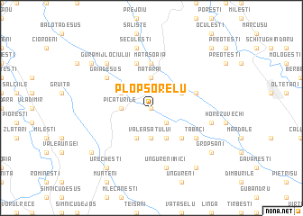 map of Plopşorelu