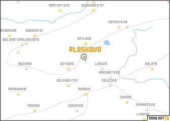 map of Ploskovo