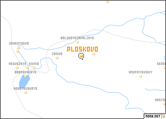 map of Ploskovo