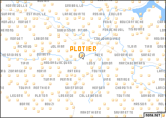 map of Plotier