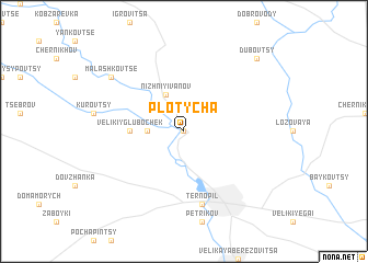 map of Plotycha