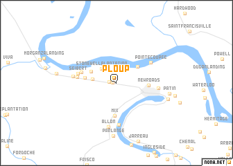 map of Ploup