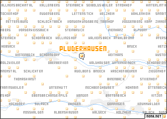 map of Plüderhausen