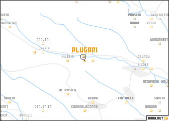 map of Plugari