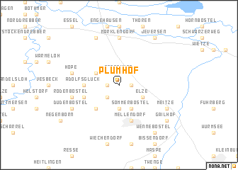 map of Plumhof