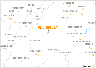 map of Plum Nelly