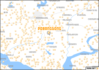 map of Pobang-dong