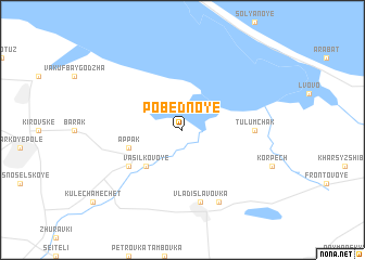 map of Pobednoye