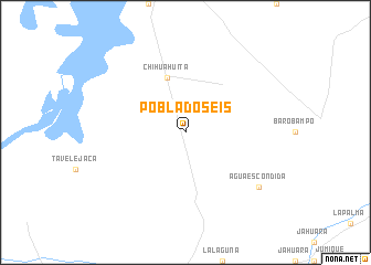 map of Poblado Seis