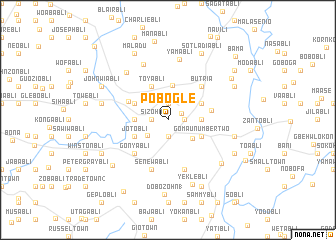 map of Pobogle