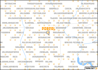 map of Pobral