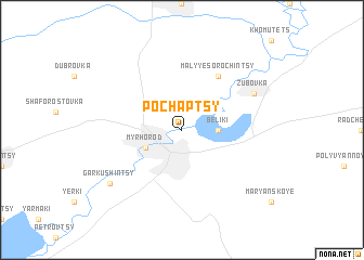 map of Pochaptsy