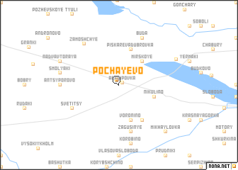 map of Pochayevo
