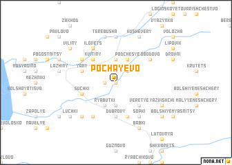 map of Pochayevo