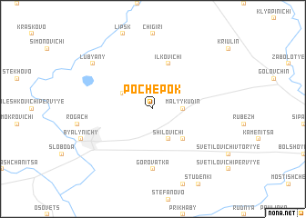map of Pochepok