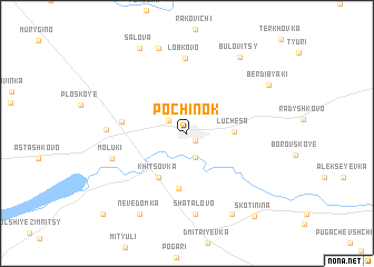 map of Pochinok