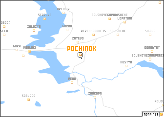 map of Pochinok