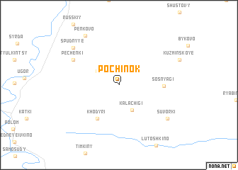 map of Pochinok