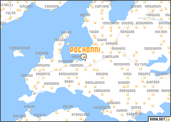 map of Poch\