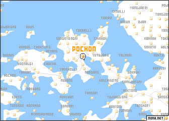 map of Poch\