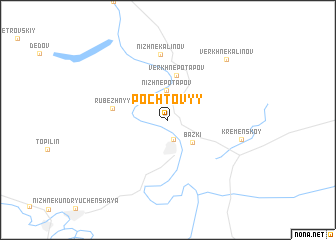 map of Pochtovyy