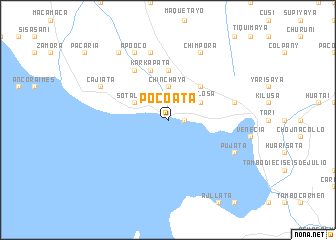 map of Pocoata