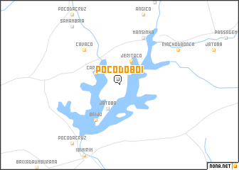 map of Poço do Boi