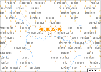 map of Poço do Sapo