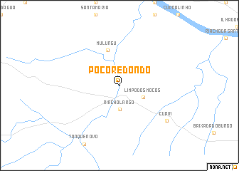 map of Poço Redondo