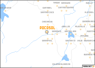 map of Pocosol