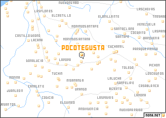 map of Pocotegusta