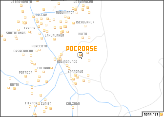 map of Pocroase