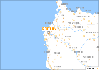 map of Poctoy