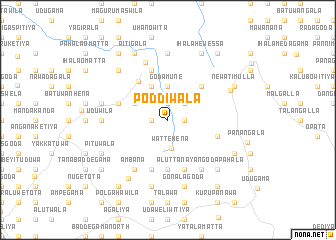 map of Poddiwala