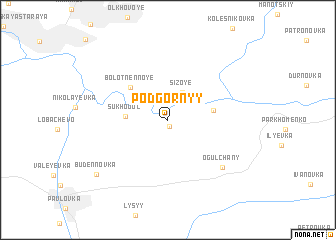 map of Podgornyy