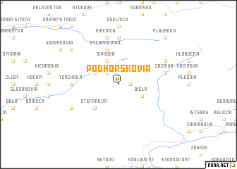 map of Podhorskovia