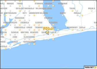 map of Podji