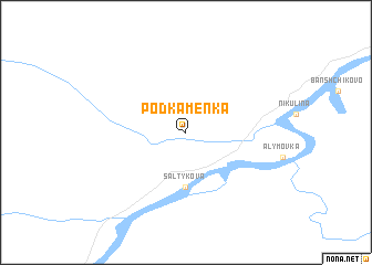 map of Podkamenka