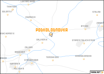 map of Podkolodnovka
