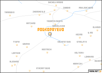 map of Podkopayevo