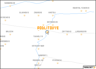 map of Podlitov\