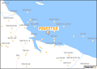 map of Podmotsa