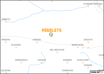 map of Podolets