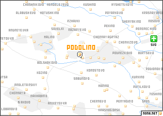 map of Podolino